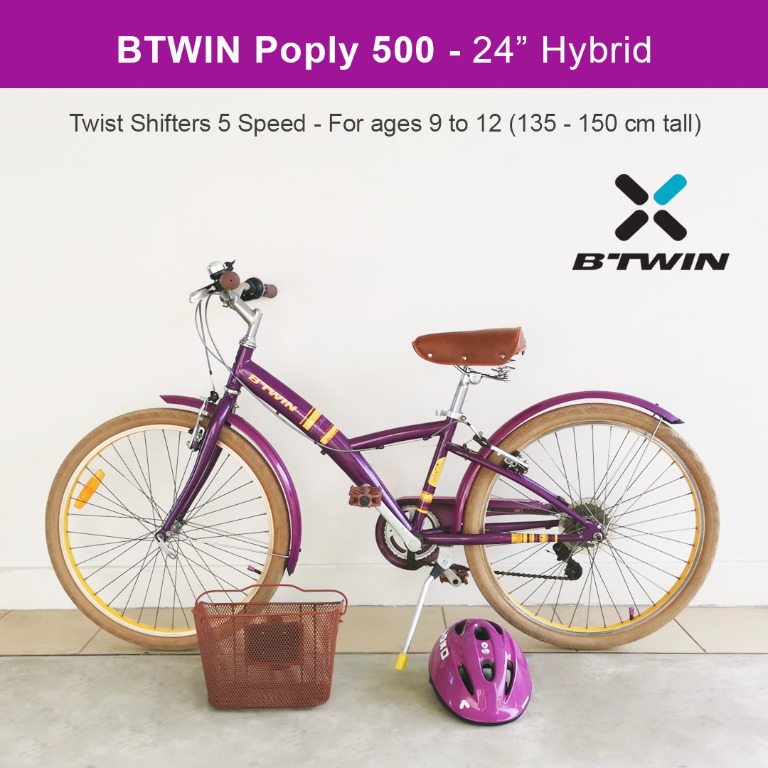 Vélo discount poply 500