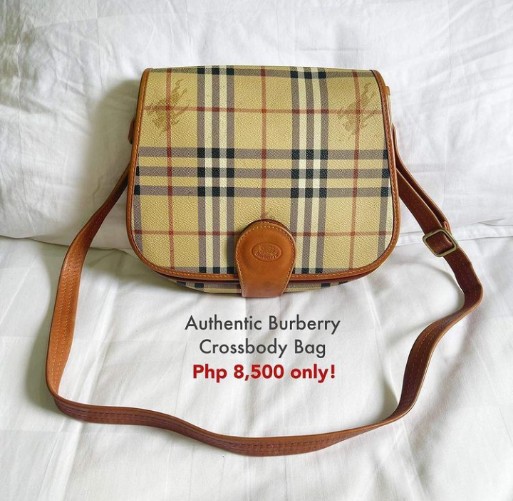 vintage burberry crossbody bag