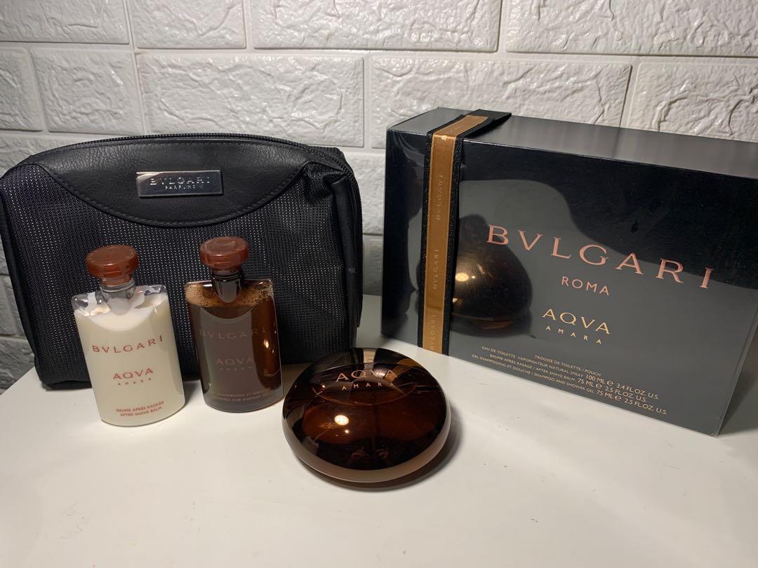 Bvlgari Aqva Amara Gift Set Kesehatan Kecantikan Parfum Kuku Lainnya di Carousell