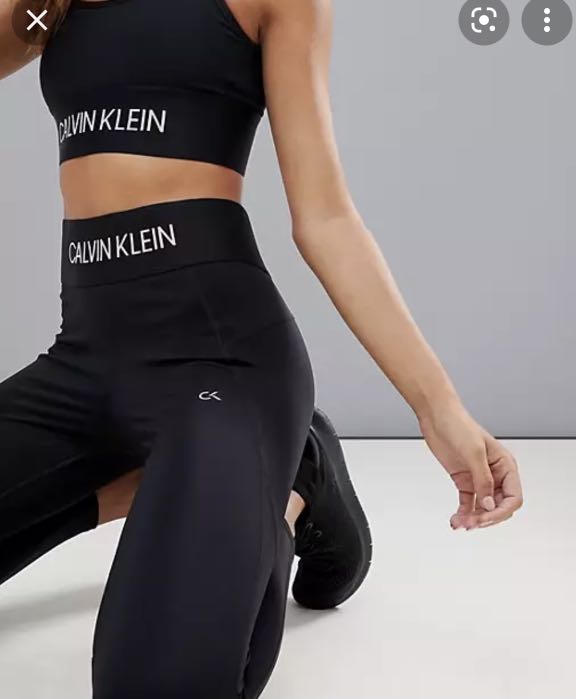 Calvin Klein set Size S, Women's Fashion, Activewear on Carousell