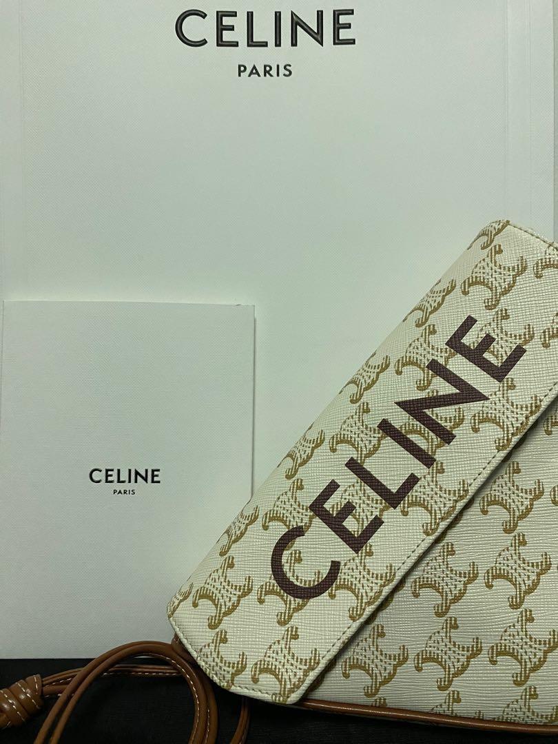 Celine discount triangle clutch