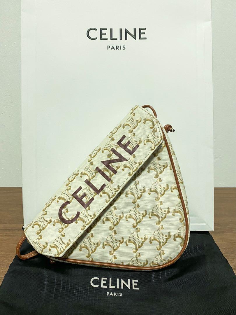 Celine triangle shoulder bag discount