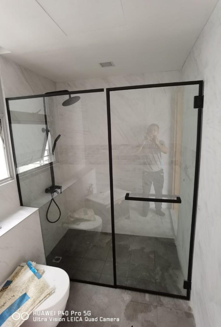 CHEAP SHOWER SCREENS, Furniture & Home Living, Bathroom & Kitchen