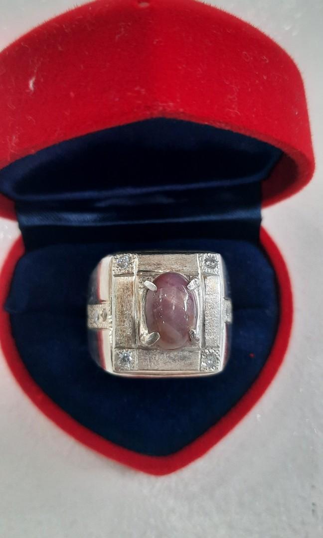 Cincin Delima Burma Men S Fashion Accessories Others On Carousell