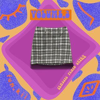 classic plaid skirt