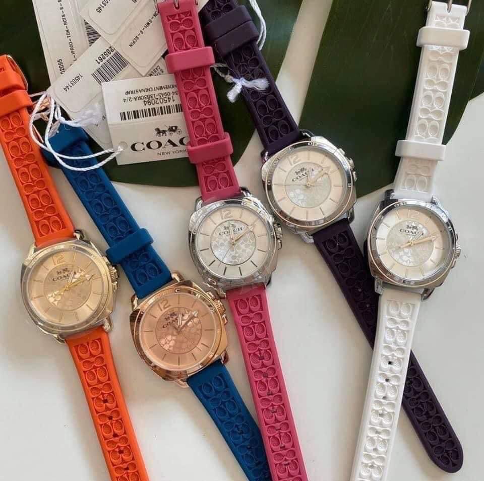 Coach Rubber Strap Watch