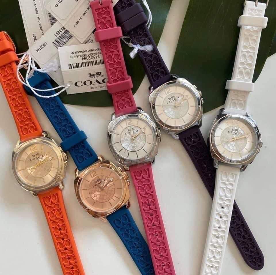 Coach Rubber Strap Watch Women s Fashion Watches Accessories