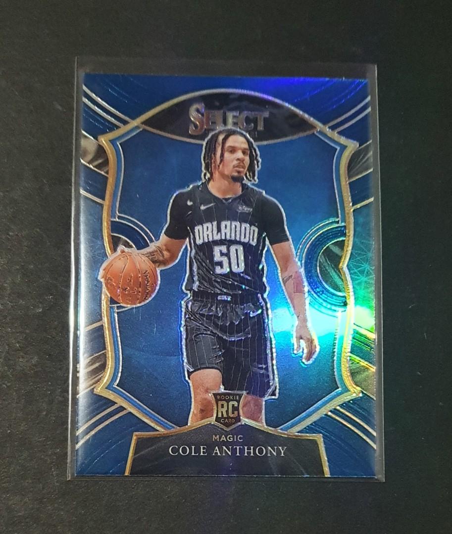 Cole anthony select blue holo rookie card, Hobbies & Toys, Toys & Games on  Carousell