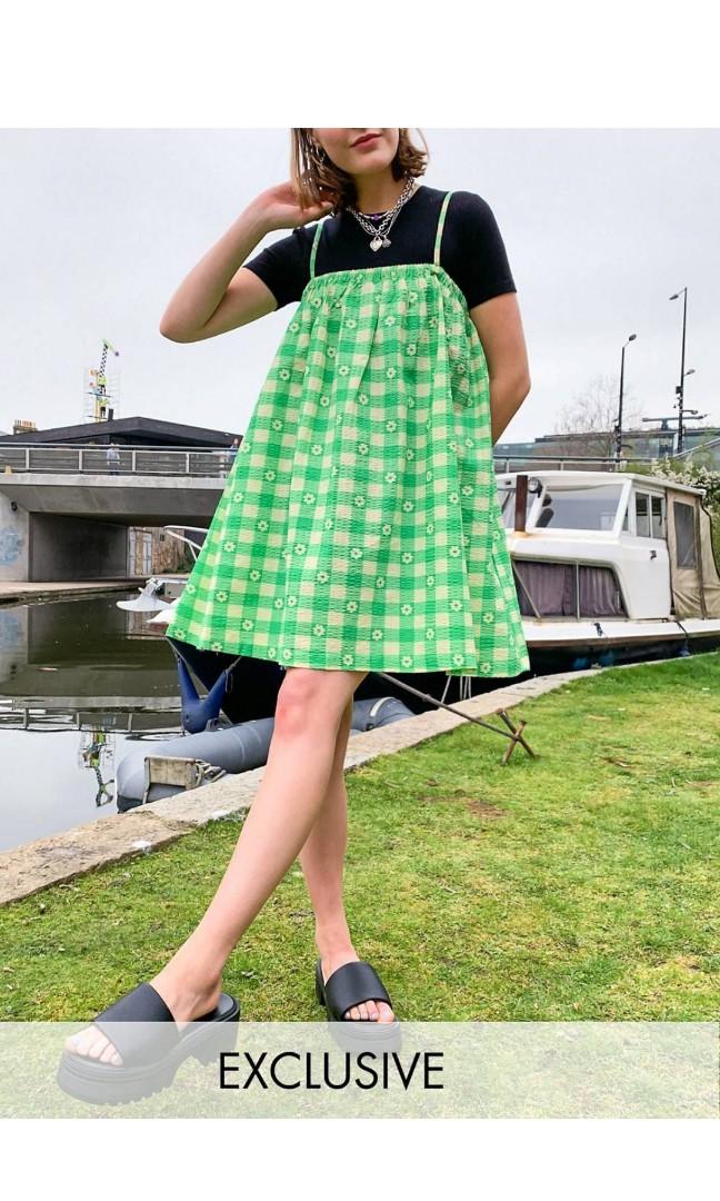 Collusion Gingham Dress, Women's Fashion, Dresses & Sets, Dresses on Carousell Collusion Gingham Dress, Women's Fashion, Dresses & Sets, Dresses on Carousell