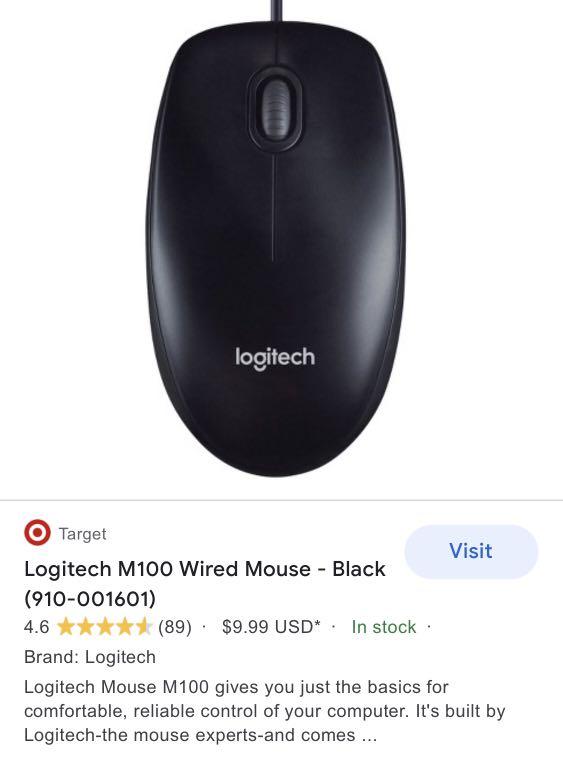 Computer Mouse (Category: Mouse & Mousepads) located in Singapore. Submitted by bwcollection (Listing ID 1111603461, Image 3). Description: Condition good Good woking Negotable.
