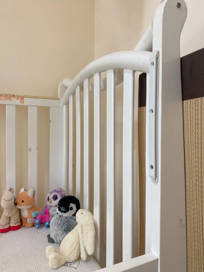 Convertible baby cot and toddler bed, Babies & Kids, Baby Nursery & Kids Furniture, Cots & Cribs