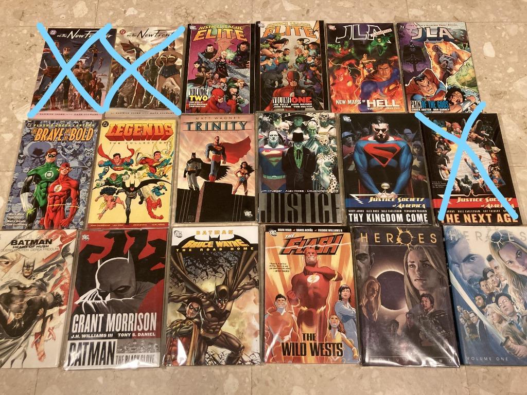 Collection of DC Comics TPB and HC, Hobbies & Toys, Books & Magazines ...