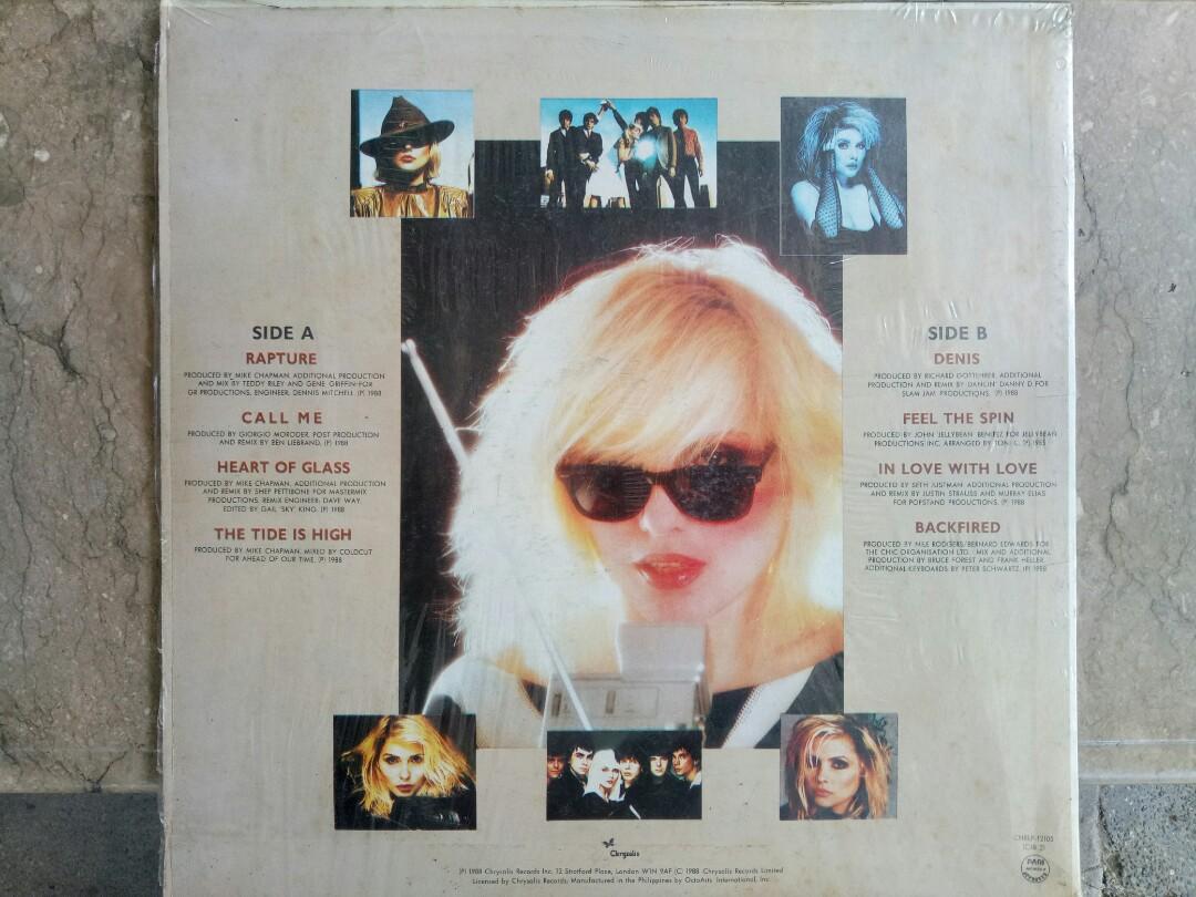 Debbie Harry Blondie LP Vinyl Plaka (Category: Vinyls) located in Manila. Submitted by kinganalog (Listing ID 1111484902, Image 2). Description: Debbie Harry of Blondie LP Vinyl Once More Into The Bleach album. Cover VG+ still on it's original shrink wrap, media VG to VG+ light hairline. Shipping nationwide, payment can be done via Unionbank or Palawan, COD is okay at buyer's account and expense. Our shop will open soon in Las Pinas along Marcos 