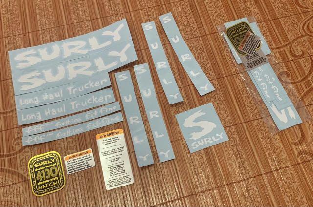 Surly long outlet haul trucker decals