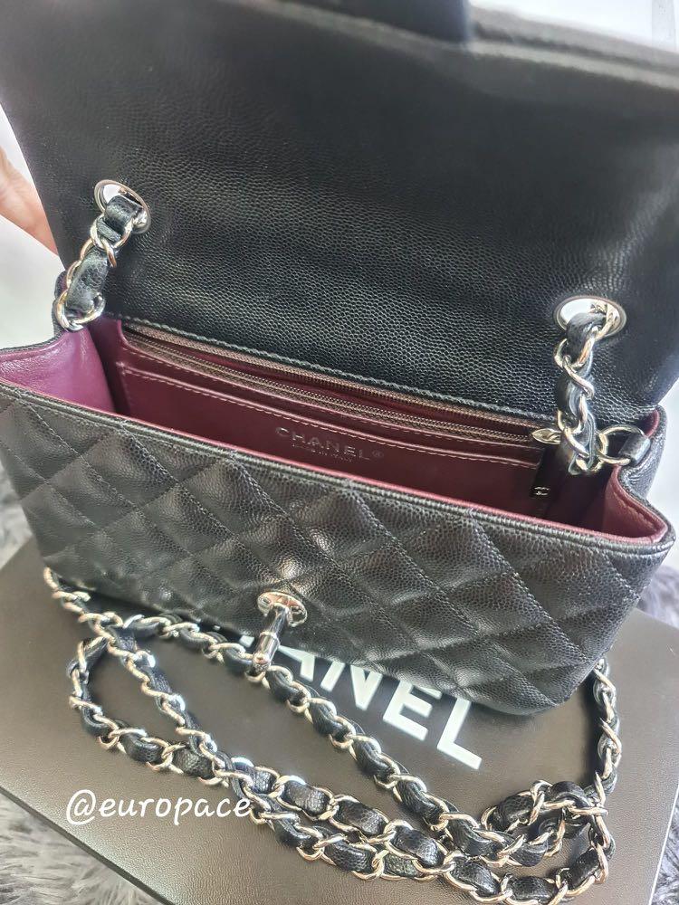 Chanel mini rectangular caviar discontinued sales