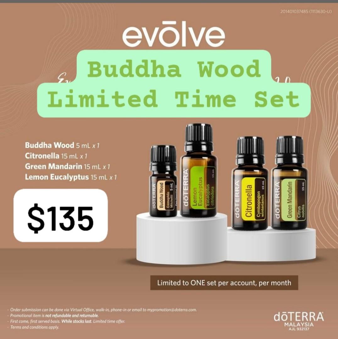 doTERRA Buddha wood, Furniture & Home Living, Home Fragrance on Carousell