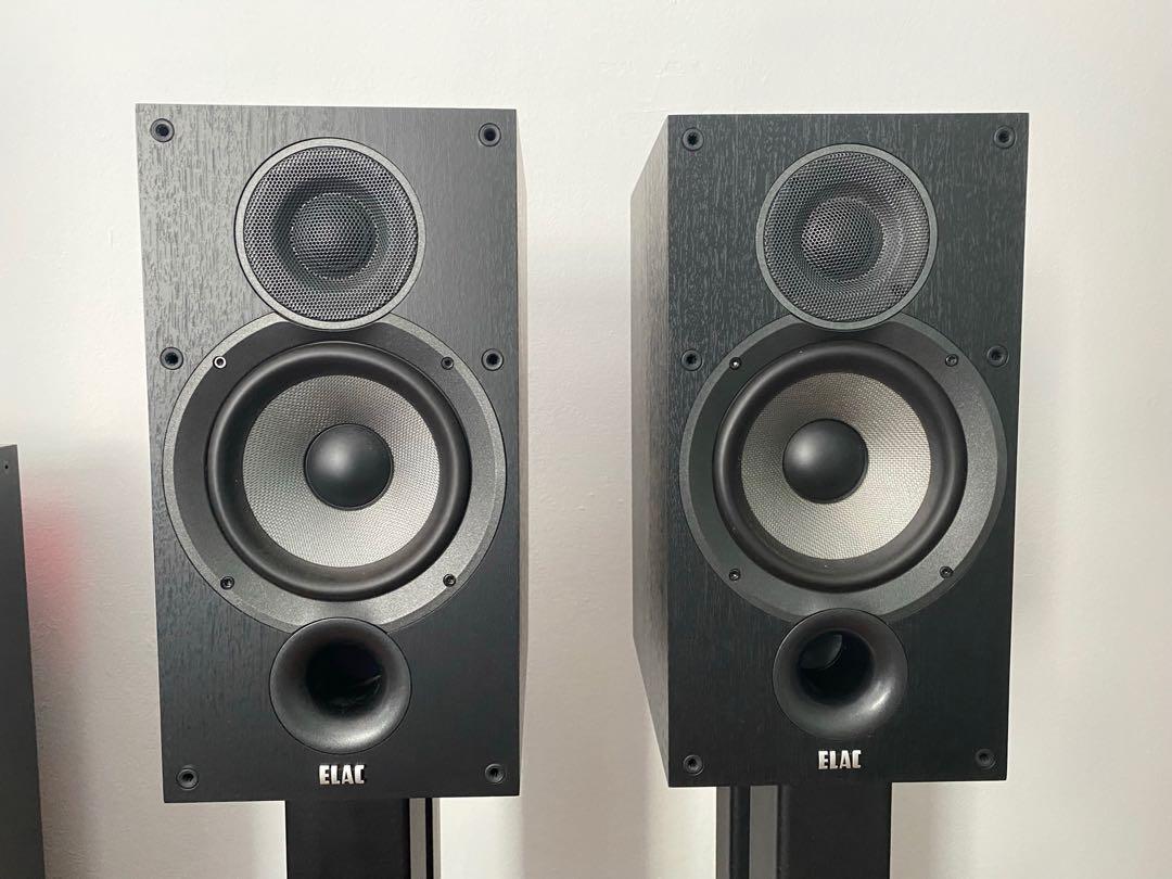 Elac Debut 2.0 B6.2 with stands, Audio, Soundbars, Speakers