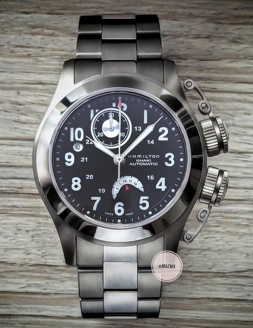 Hamilton khaki frogman 2025 titanium