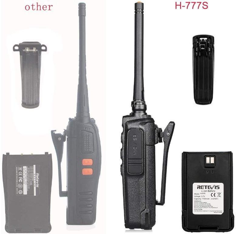 F3146 Retevis H-777S Long Range Walkie Talkies,2 Way Radios for Adults,Rechargeable  Two Way Radio,VOX Hands Free Durable Strong Signal,Security Church School  Business (10 Pack), Mobile Phones  Gadgets, Walkie-Talkie on Carousell