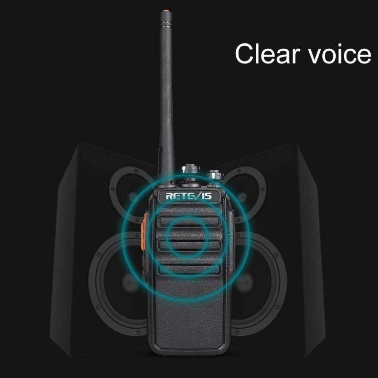Retevis H-777S Long Range Walkie Talkies,2 Way Radios for Adults,Rechargeable Two Way Radio,VOX Hands Free Durable Strong Signal,Security Church Schoo - 7
