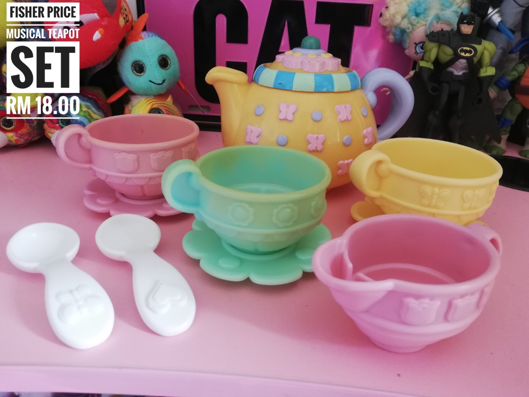 Fisher price musical tea set clearance
