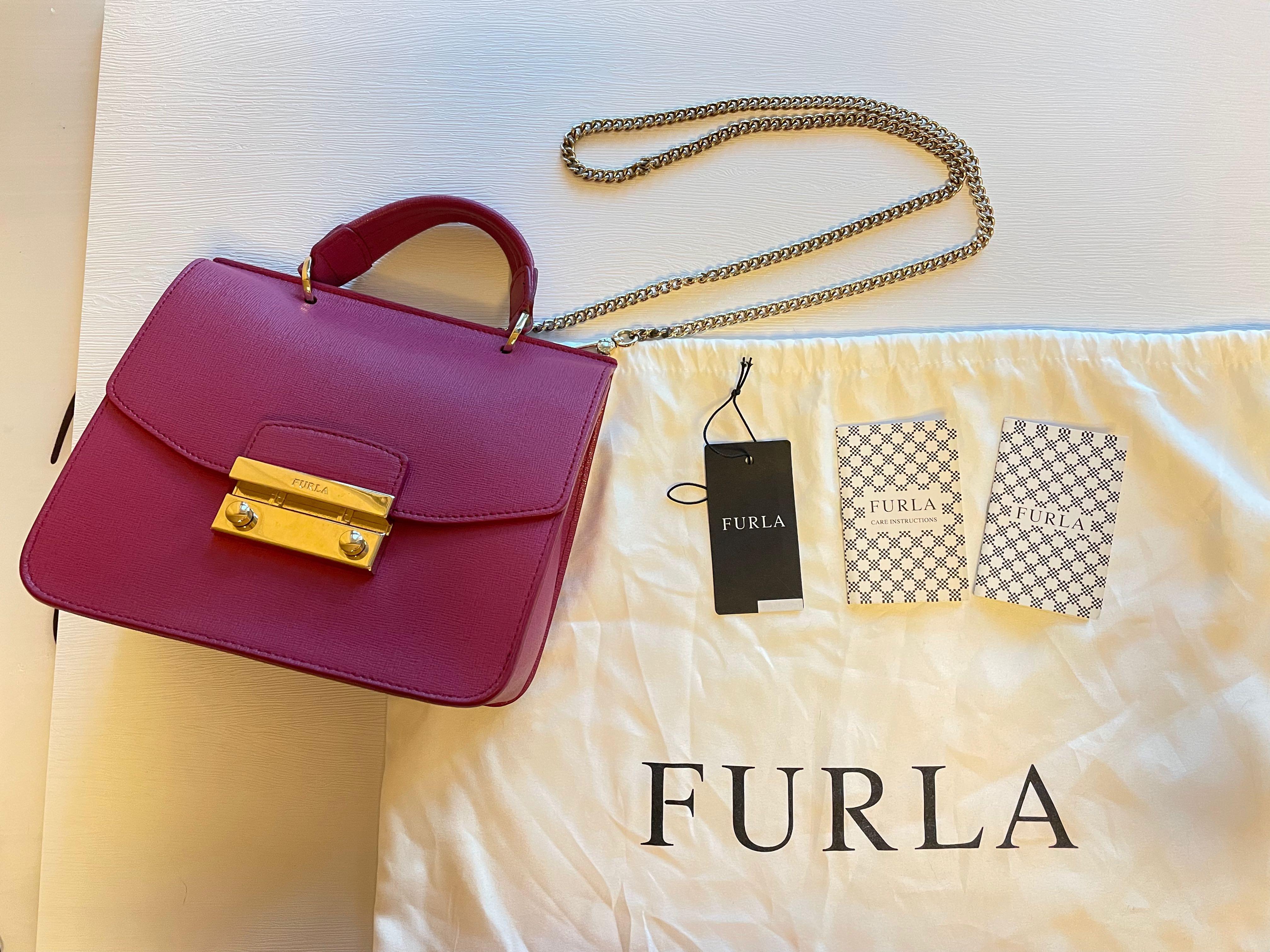 Furla julia top handle small deals