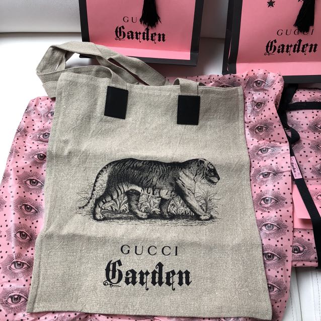 gucci garden tote bag