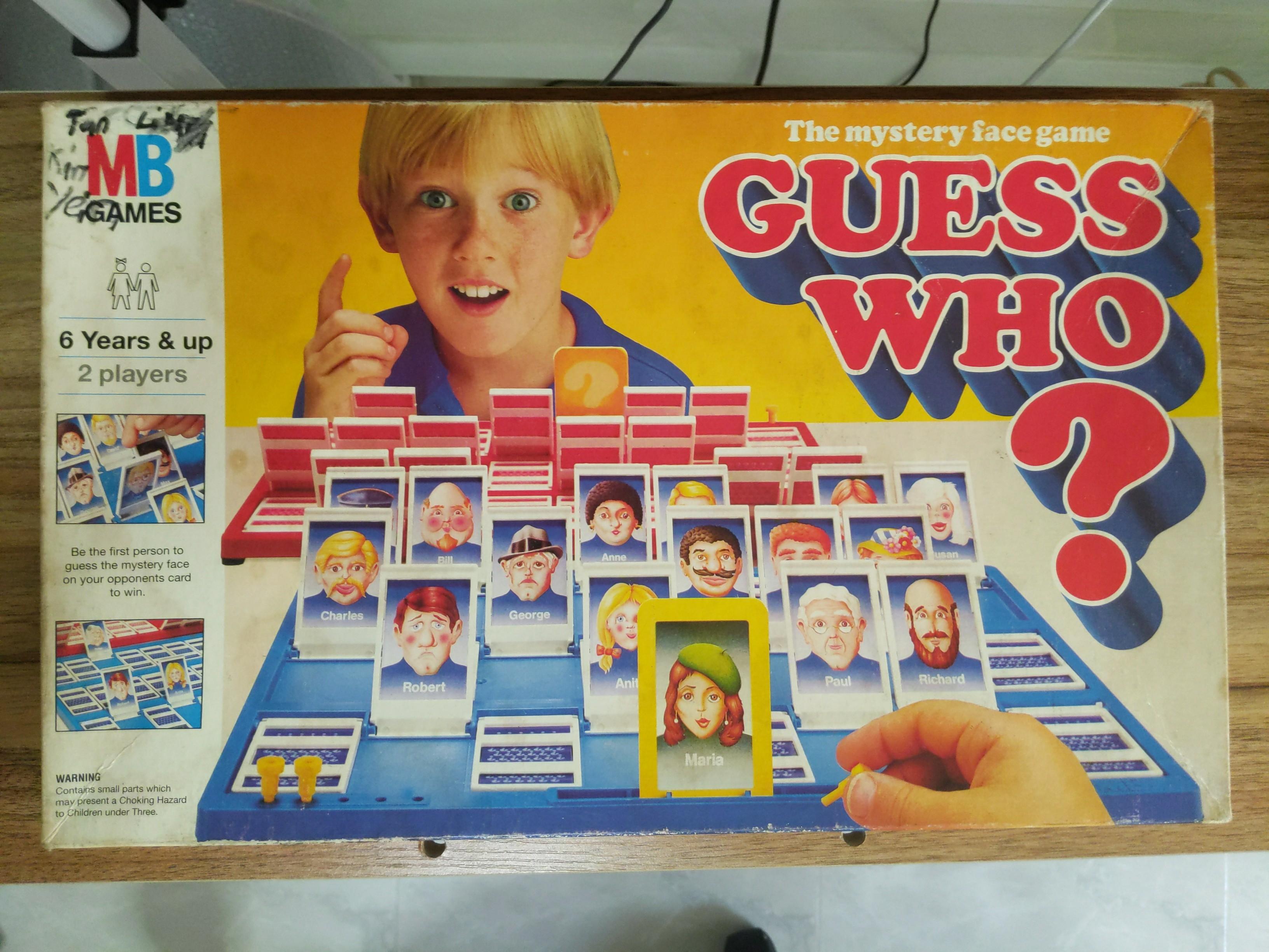 Guess Who? Memory Board Game, Hobbies & Toys, Toys & Games on Carousell