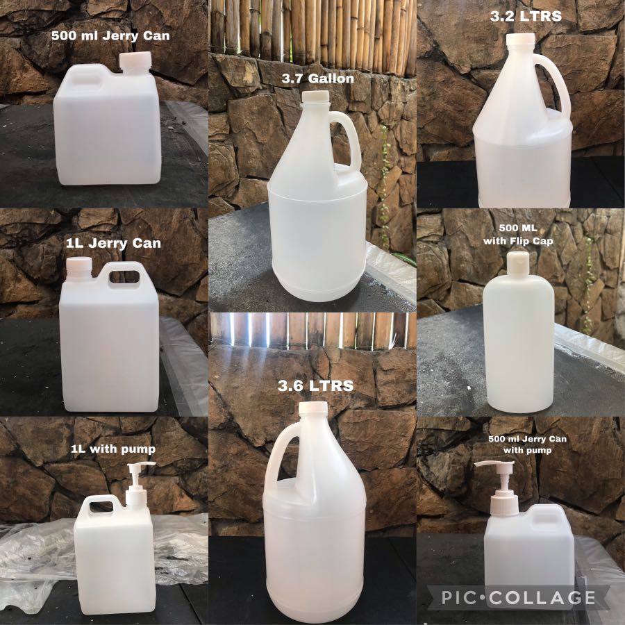 HDPE Alcohol Bottles, Beauty & Personal Care, Sanitizers