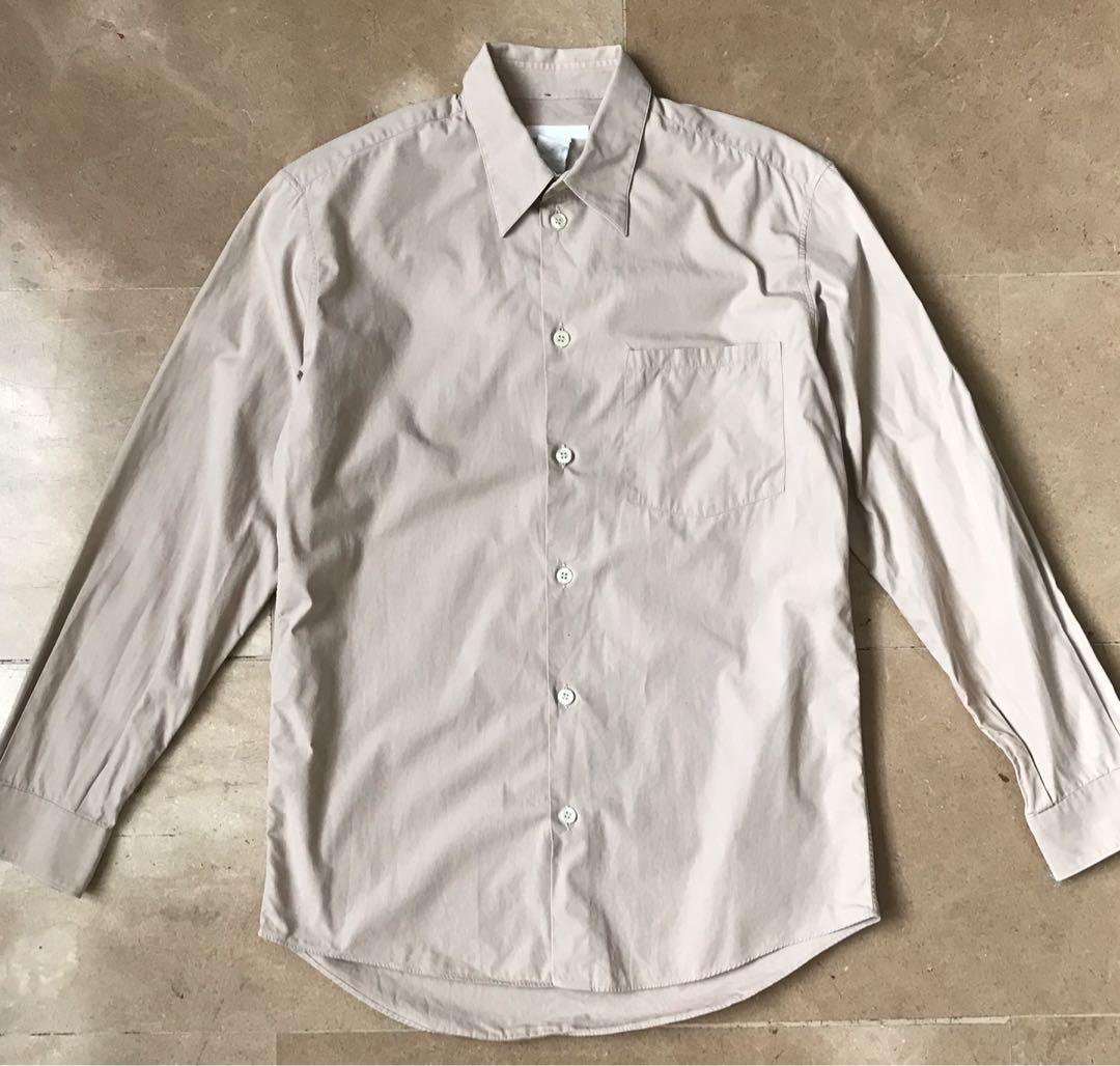 Helmut Lang nude shirt (Category: Luxury Apparel) located in Quezon City. Submitted by fishonsand (Listing ID 1111549750, Image 1). Description: 20.5x28.75”.