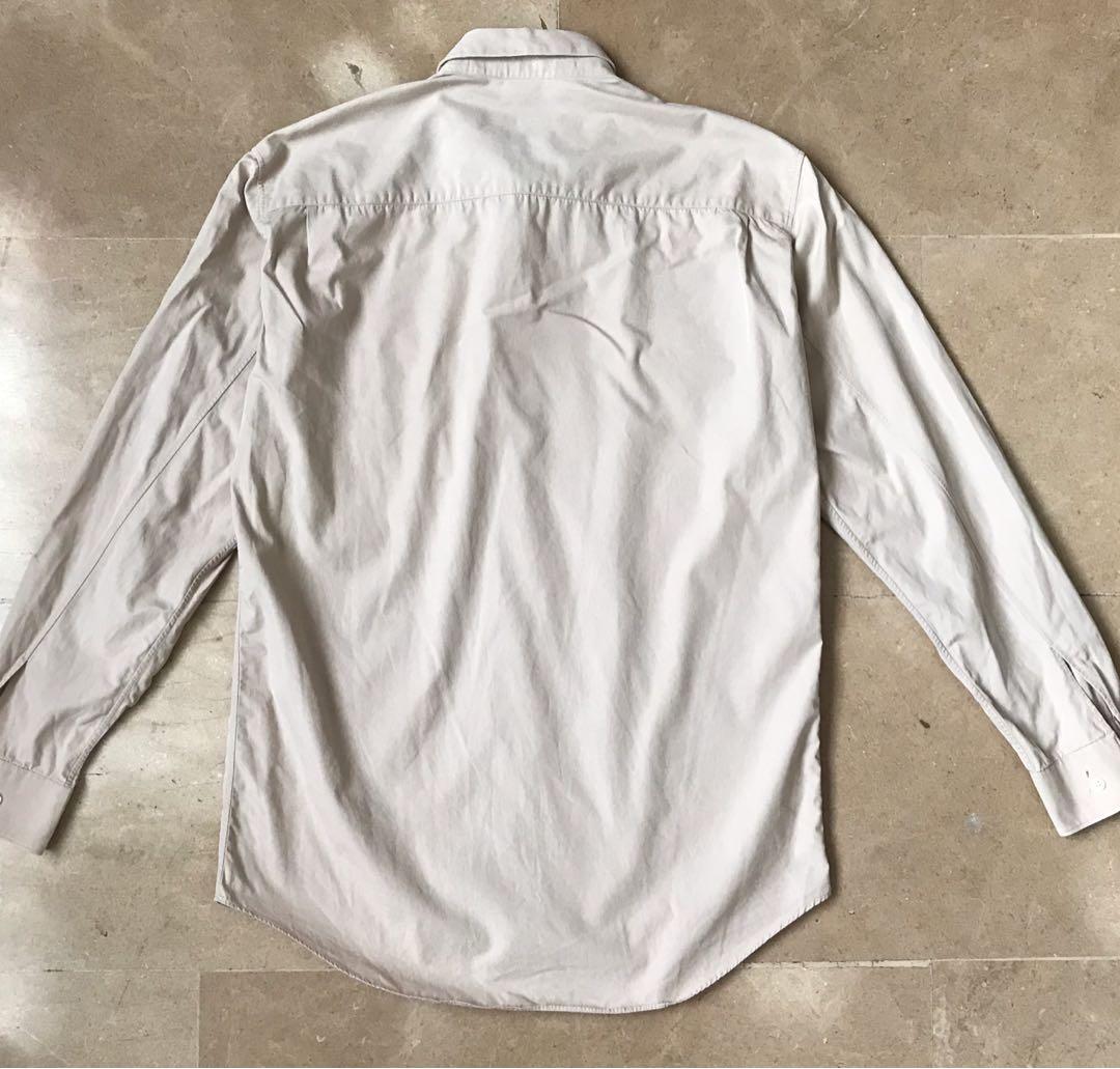 Helmut Lang nude shirt (Category: Luxury Apparel) located in Quezon City. Submitted by fishonsand (Listing ID 1111549750, Image 3). Description: 20.5x28.75”.