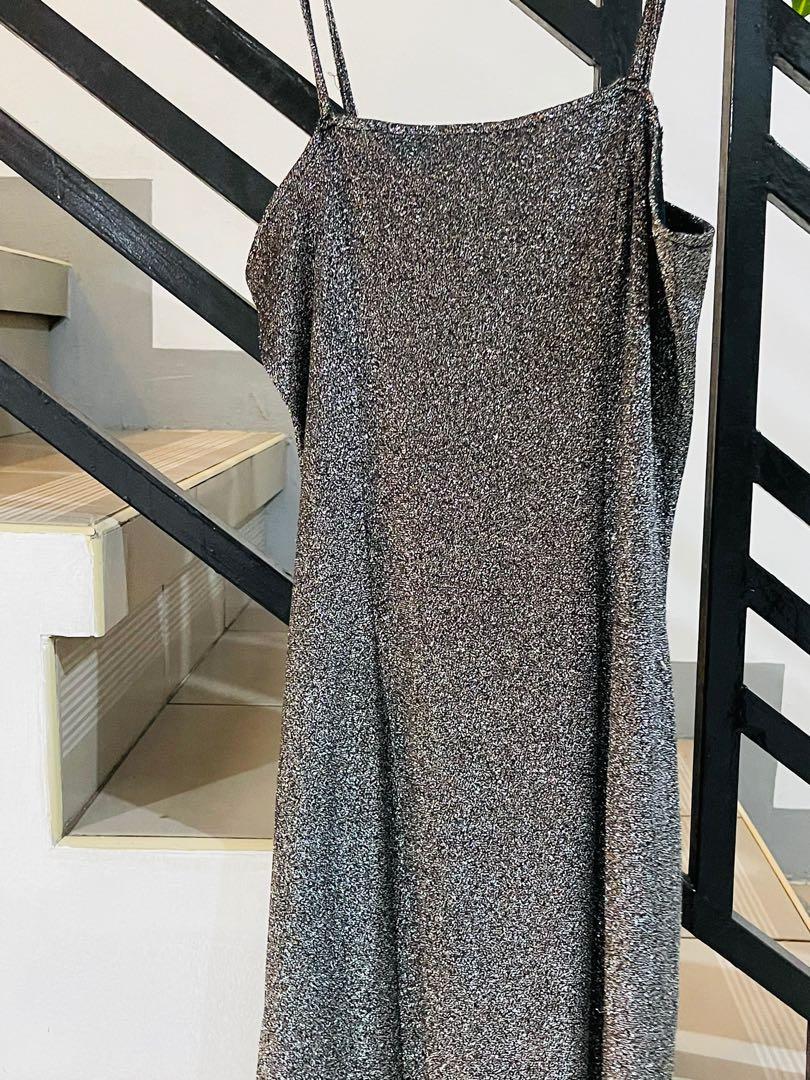 Glittery dress h&m clearance