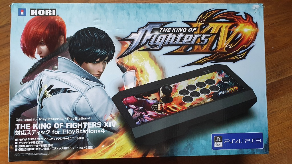 The King of Fighters XIV - Official Hori Arcade Stick (PS4/PS3) - Solaris  Japan