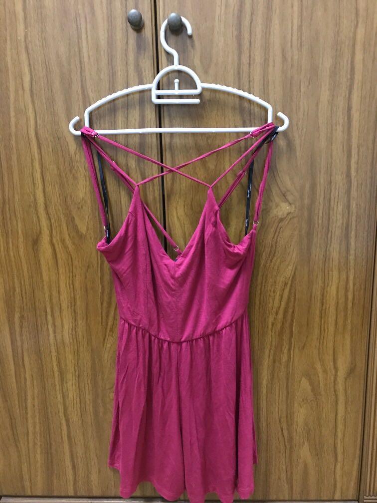Forever 21 outlet pink romper