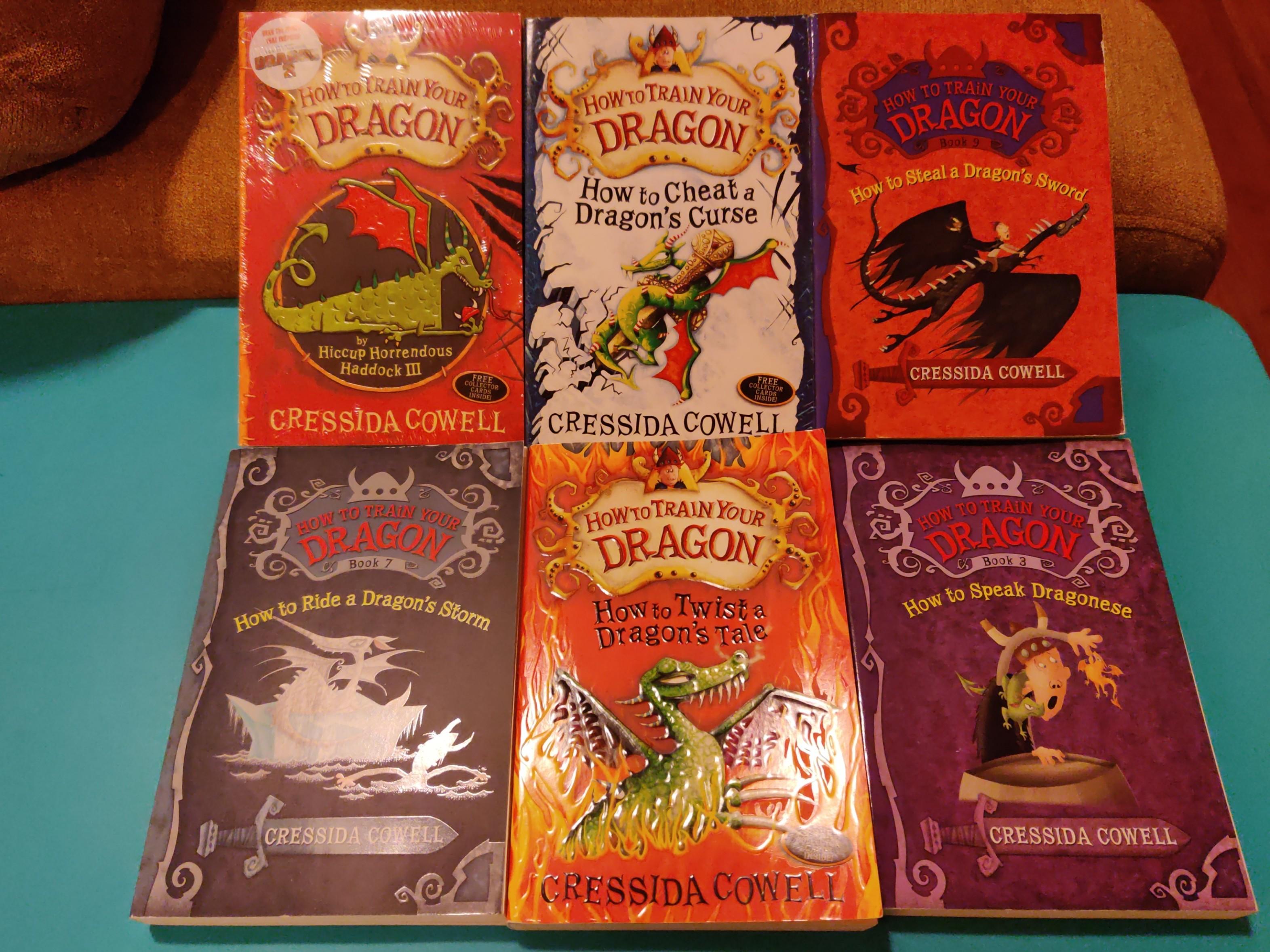 How To Train Your Dragon Series In Order Cressida Cowell