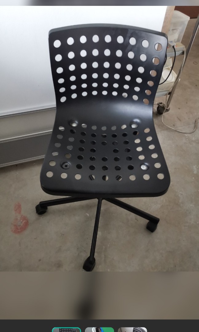 Ikea Chair roller wheel, Furniture & Home Living, Furniture, Chairs on