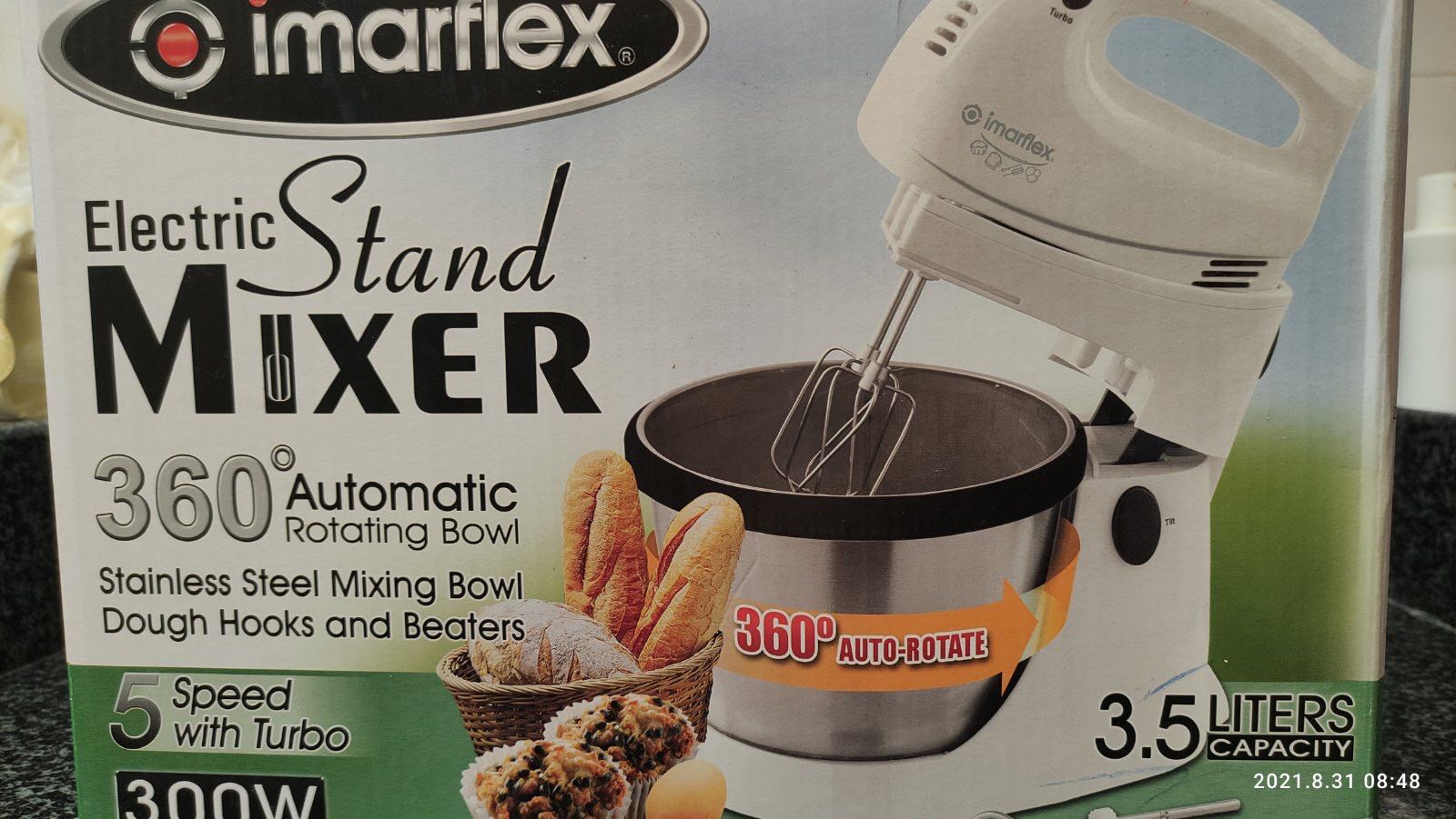 Imarflex electric stand mixer, TV & Home Appliances, Kitchen Appliances