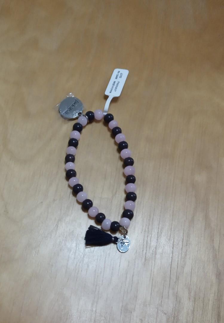 Jack Wills Bracelet Pink Navy Carousell