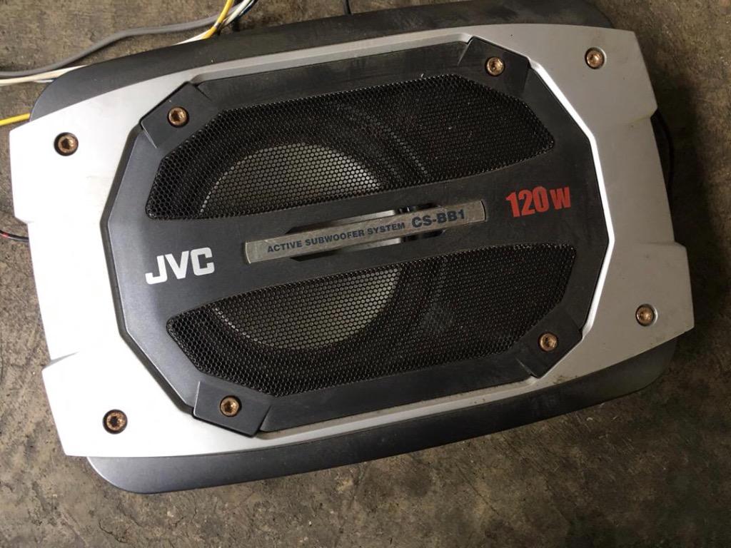 JVC Active Subwoofer System CSBB1, Auto Accessories on Carousell