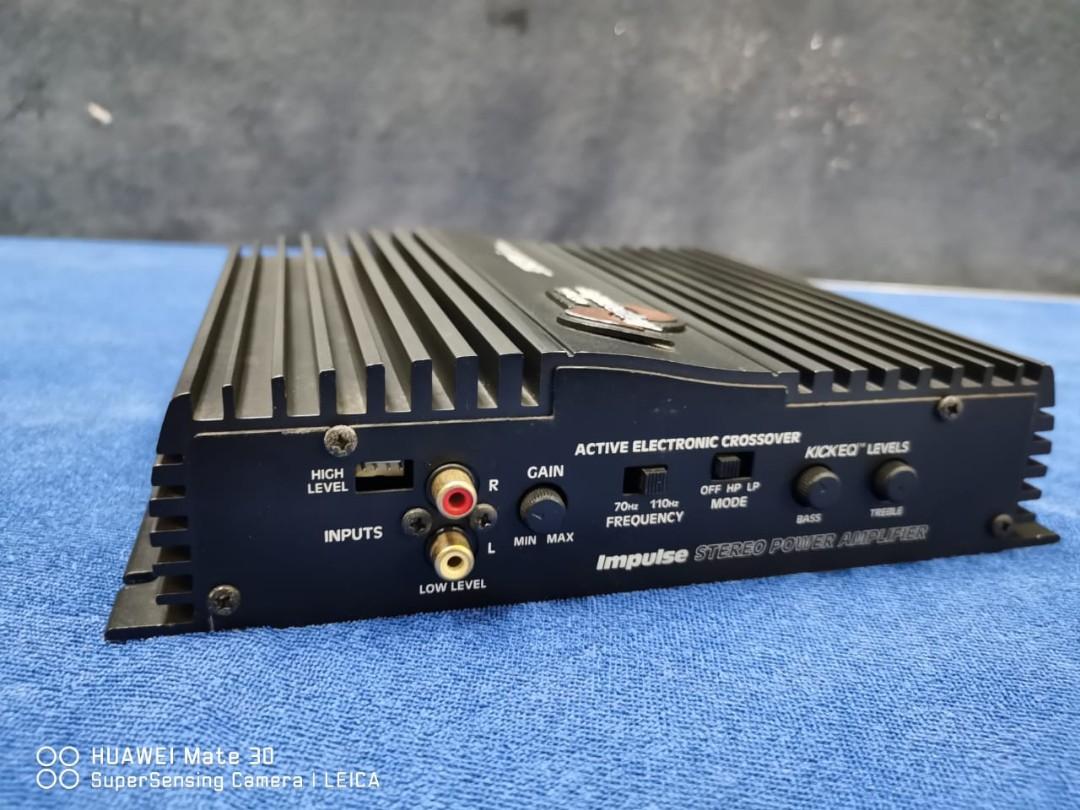 Kicker Impulse 352XI Car Stereo Power Amplifer 1000W RMS, Auto