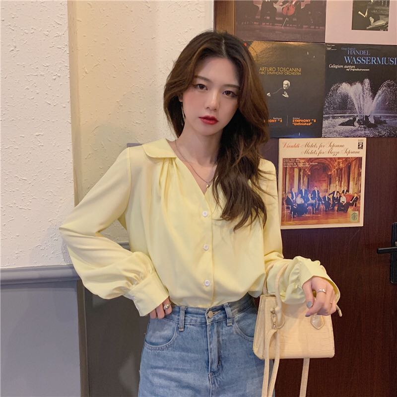 Long sleeve deals korean style