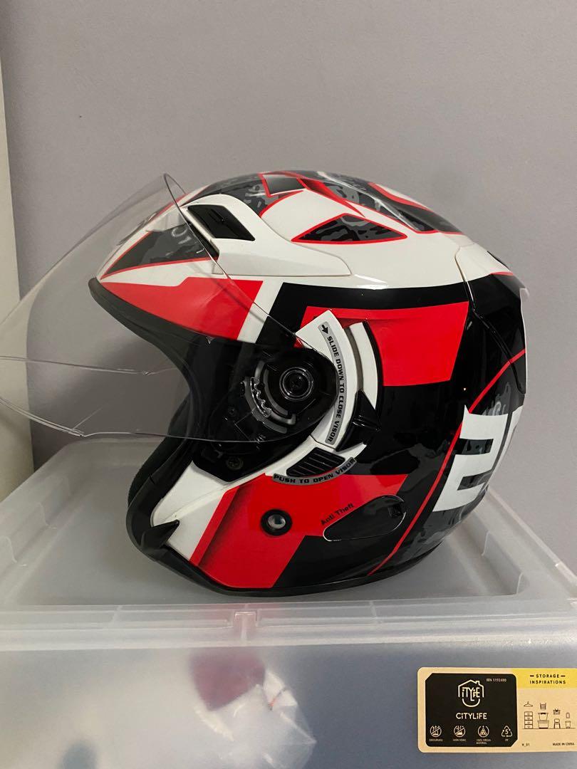 Kyt Fabio Quartararo Helmet, Motorcycles, Motorcycle Apparel on Carousell