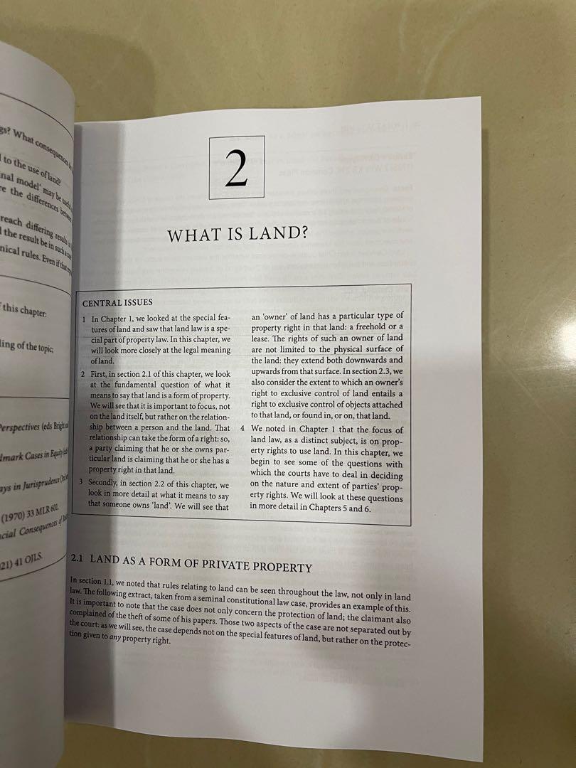 Land law text cases and material by Ben mcrarlane 5th edition, Hobbies & Toys, Books & Magazines