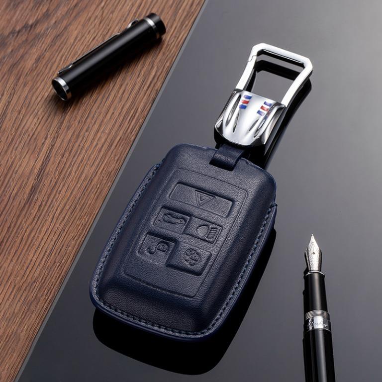 Jaguar leather key on sale case