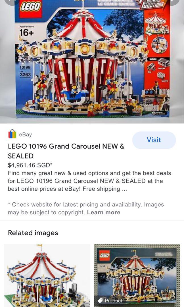 Lego Carousel 10196 very rare free case Hobbies Toys Toys Games on Carousell