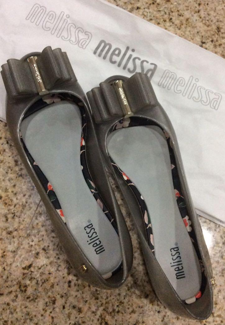 Grey melissa clearance shoes