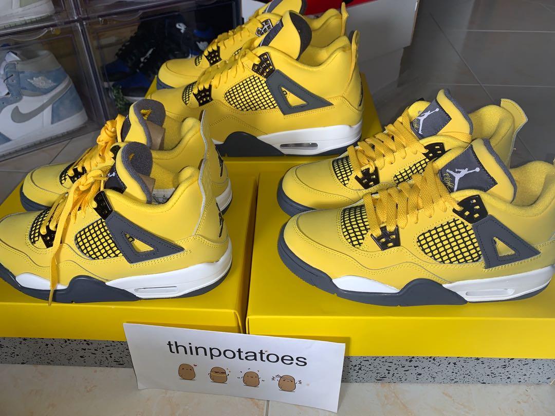 air jordan 4 retro ls thunder