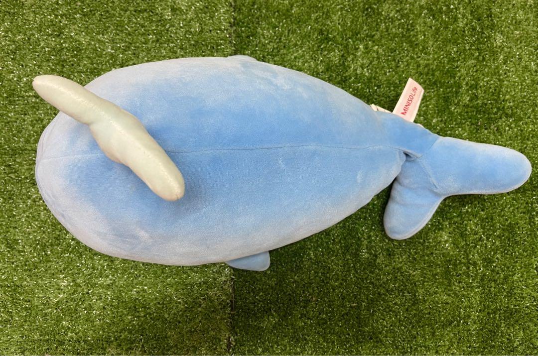 MINISO LIFE WHALE SOFT TOY, Babies & Kids, Babies & Kids Fashion on