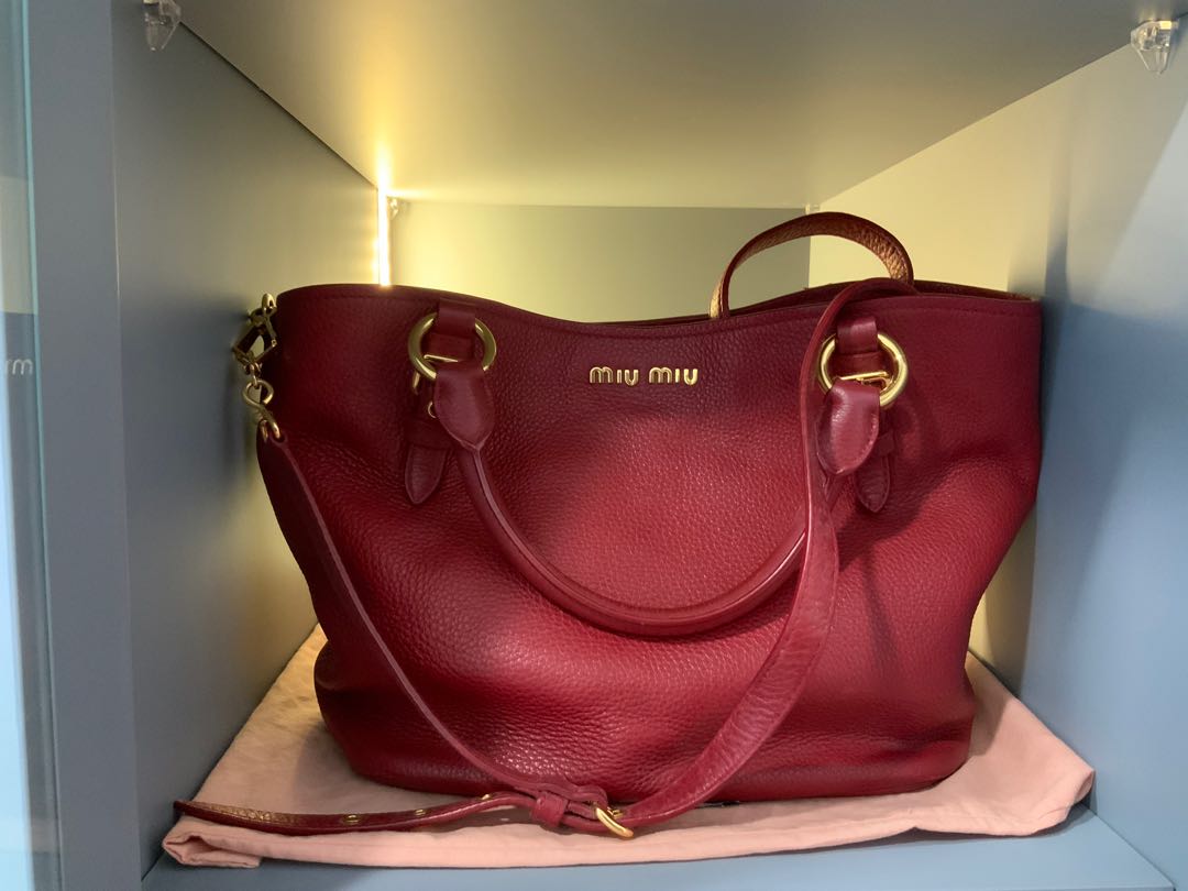 Miu Miu bag Women s Fashion Bags Wallets Tote Bags on Carousell