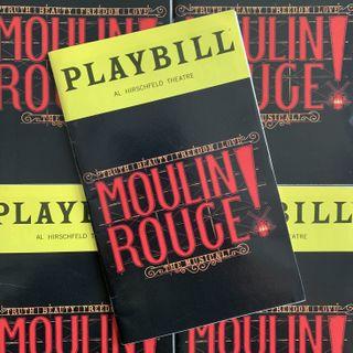 MOULIN ROUGE! Playbill